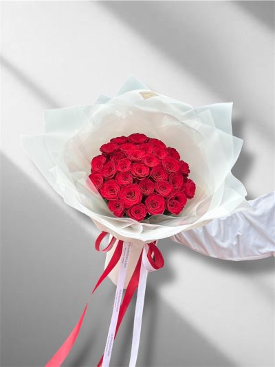 30 Red Roses Bouquet - S